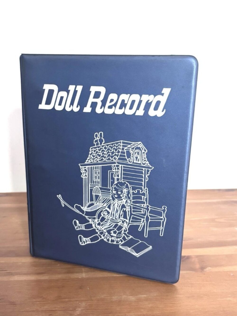 Doll Record Binder Book With Antique Doll Photos Collectors Gide Book 1983